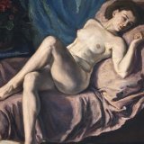 Моша Пијаде, Акт, 1941, уље на платну, 97 x 130cm 